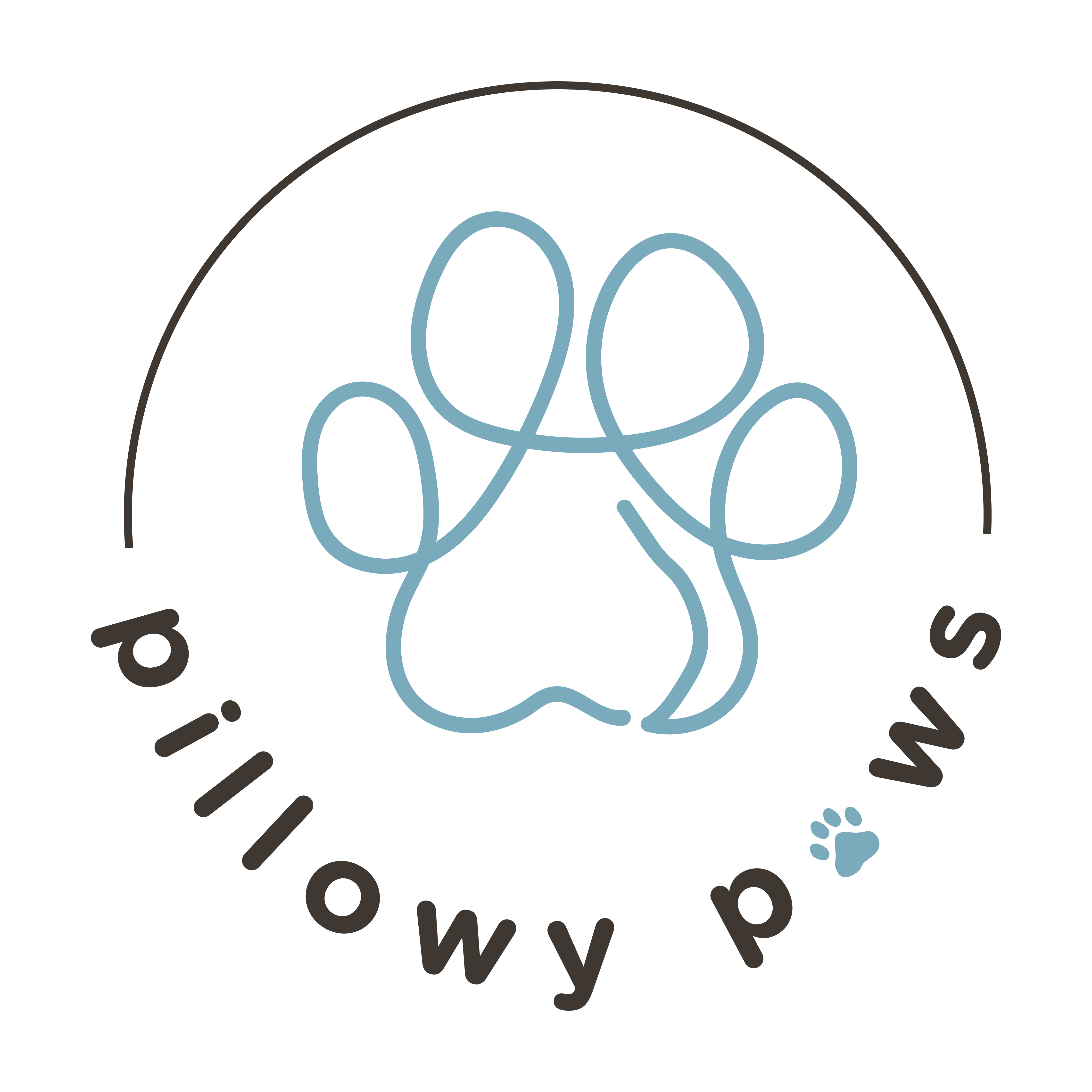 pillowy paws logo